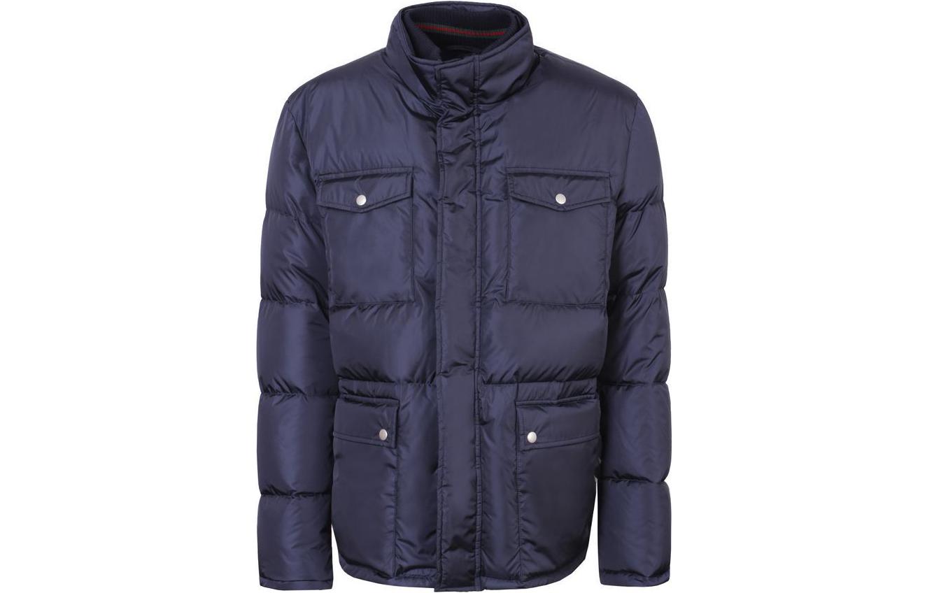 Gucci SS23 Solid Color Zip-Up Jacket Blue 387108-Z4189-1000