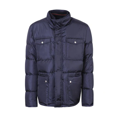Gucci SS23 Solid Color Zip-Up Jacket Blue 387108-Z4189-1000