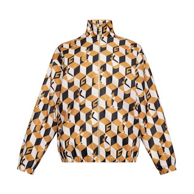 Gucci SS23 Year of the Rabbit Yellow Monogram Print Jacket for Men 714464-XJE4Q-1440