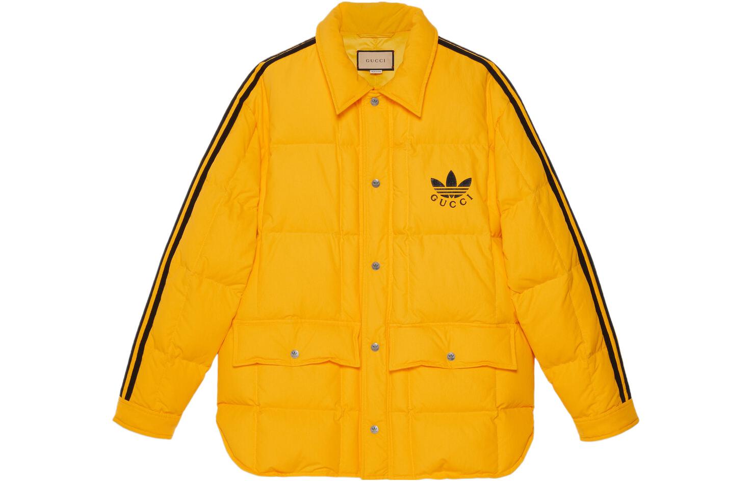 GUCCI SS23 Yellow Logo Print Long-Sleeve Jacket Unisex 722513-ZALC8-7470 圖 2