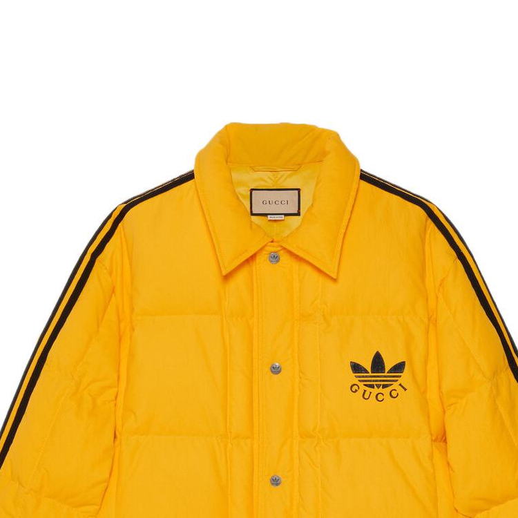 GUCCI SS23 Yellow Logo Print Long-Sleeve Jacket Unisex 722513-ZALC8-7470 圖 6