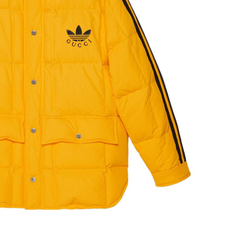 GUCCI SS23 Yellow Logo Print Long-Sleeve Jacket Unisex 722513-ZALC8-7470 圖 7