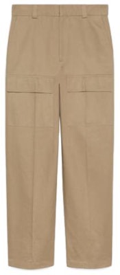 Pantalones Casuales Kaki de Pierna Recta GUCCI SS24 con Bordado de Logo. 762309-ZAPRO-9569 Buy Pantalones Casuales Kaki de Pierna Recta GUCCI SS24 con Bordado de Logo. 762309-ZAPRO-9569