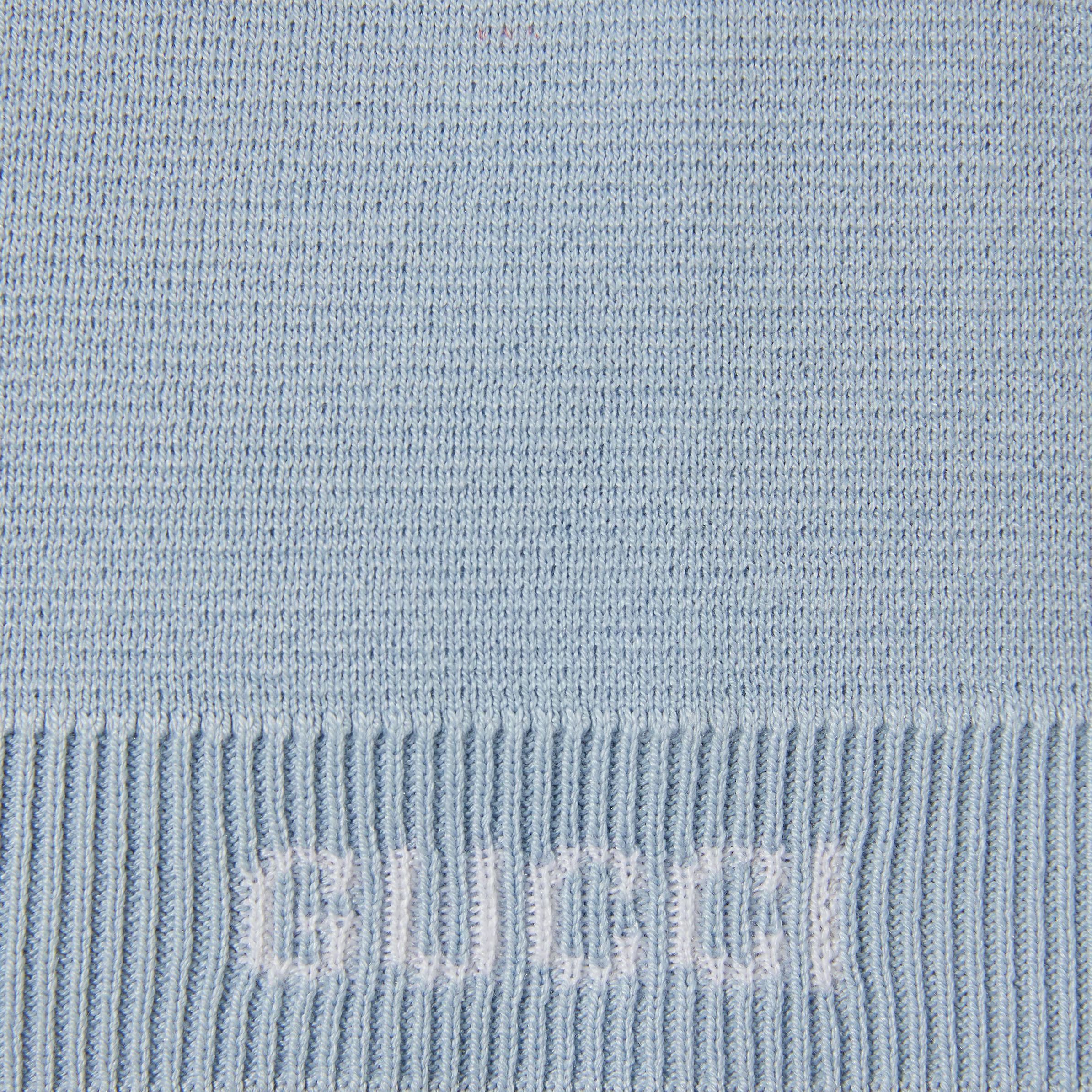 GUCCI SS24  Light Blue Solid Color Button-Up Short Sleeve Polo Shirt. 784644-XKD2A-4421 圖 8