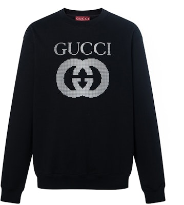 Gucci SS24 Sudadera Negra Cuello Redondo con Logo de Letras 784413-XJGQC-1043 Buy Gucci SS24 Sudadera Negra Cuello Redondo con Logo de Letras 784413-XJGQC-1043