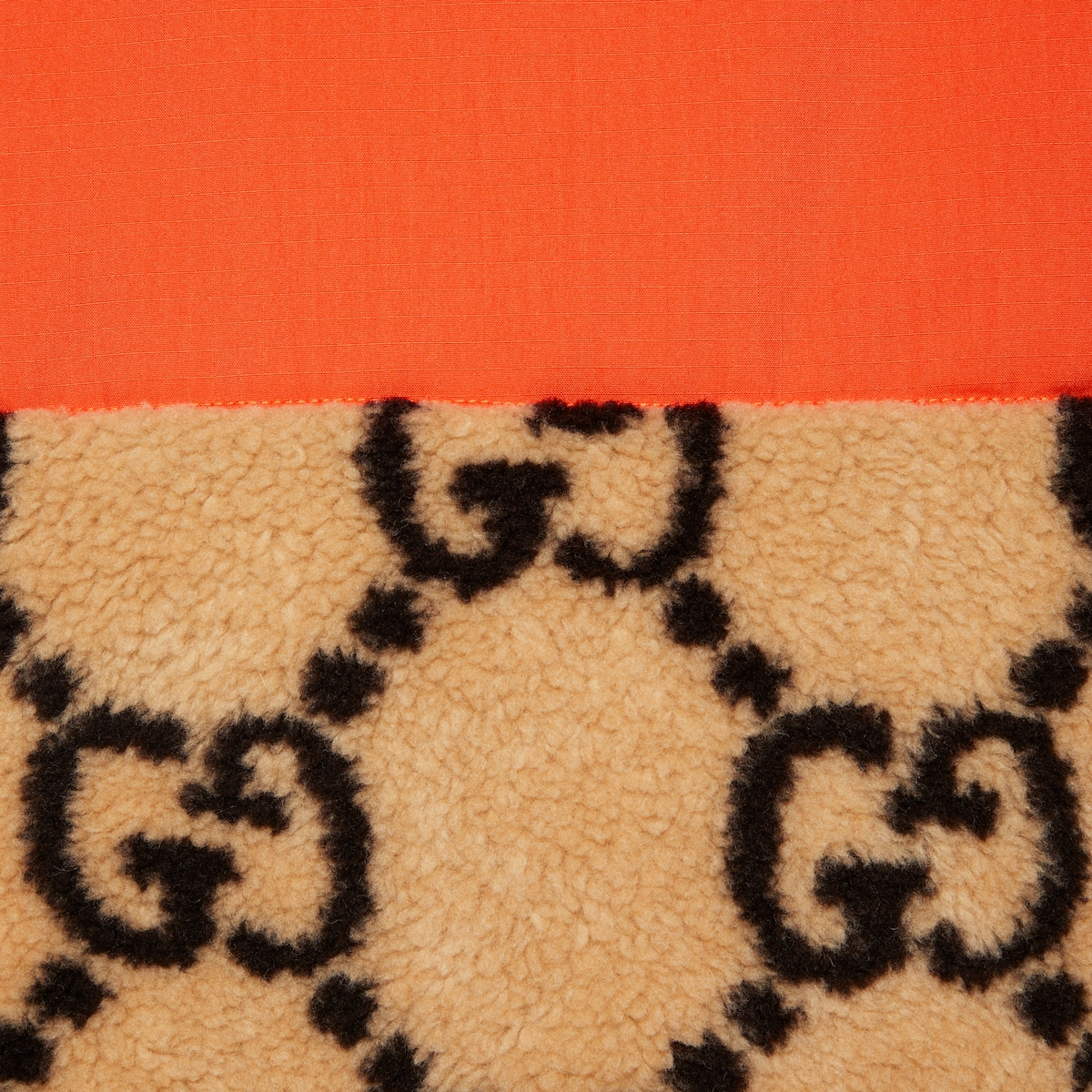 Gucci SS24 Camel Patchwork Logo Print Hooded Jacket 768621-XJF4B-2491 圖 4