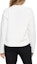 Shop GUCCI SS24 Ivory Letter Embroidered Crewneck Long Sleeve Sweater Women. 770072-XKEBC-9207