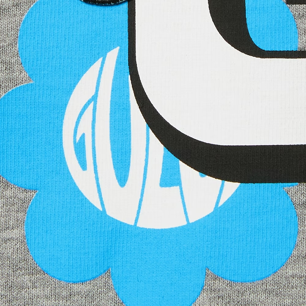 GUCCI SS24 Logo Print Crewneck Short Sleeve T-Shirt Grey 785345-XJGI5-1178 圖 5