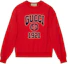 Order Gucci SS24 Sweatshirt Merah Katun Bordir. 768530-XJF3O-6429
