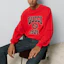Shop Gucci SS24 Sweatshirt Merah Katun Bordir. 768530-XJF3O-6429