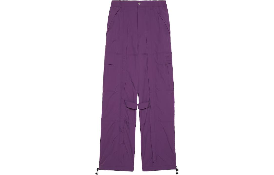 GUCCI SS24 Solid Color Straight Cargo Pants for Men 757256-ZAPRL-5206