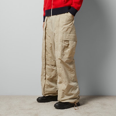 Pantalones Cargo Rectos Color Sólido GUCCI SS24 para Hombre. 757256-ZAPRL-5206 Cheap Pantalones Cargo Rectos Color Sólido GUCCI SS24 para Hombre. 757256-ZAPRL-5206