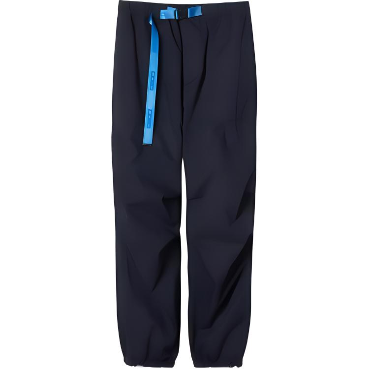 Gucci SS24 Solid Elastic Waist Cargo Pants Dark Blue 777213-ZAPZW-4240