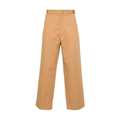 Gucci SS24 Straight-Leg Casual Pants in Caramel Brown 770253-ZAPBW-焦糖褐色