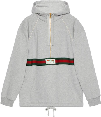 Hoodie Gucci SS24 Abu-Abu Lengan Panjang Logo Garis-Garis 645320-XJF63-1148 Buy Hoodie Gucci SS24 Abu-Abu Lengan Panjang Logo Garis-Garis 645320-XJF63-1148