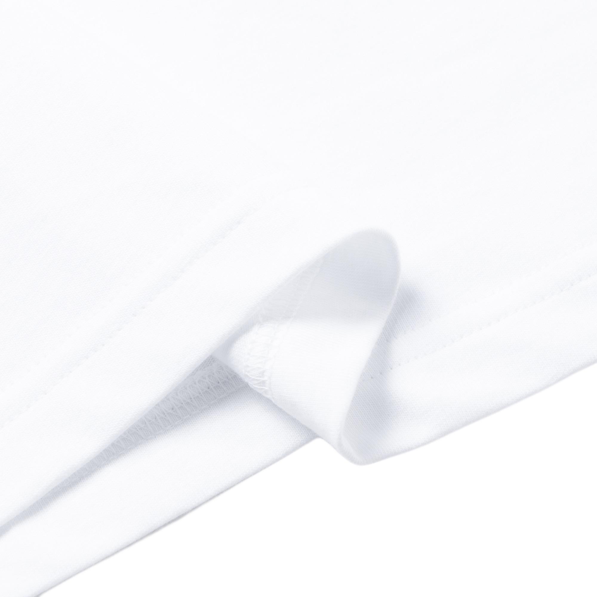 GUCCI SS25 White Printed Knit Cotton Short Sleeve T-Shirt 796395XJG3P9074 圖 7