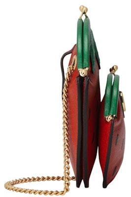 Gucci Strawberry-Shaped Bag Mini Red/Green Order Gucci Strawberry-Shaped Bag Mini Red/Green