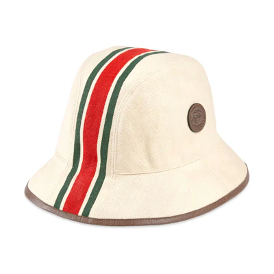 GUCCI Streetwear White Bucket Hat Unisex Casual Style. 661943-4HAG3-2865