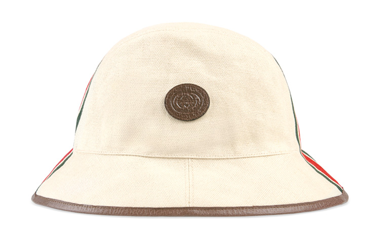Shop GUCCI Streetwear White Bucket Hat Unisex Casual Style. 661943-4HAG3-2865