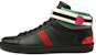 Gucci Stripe Ace High Top 'Hitam' 523472-0FIW0-1079