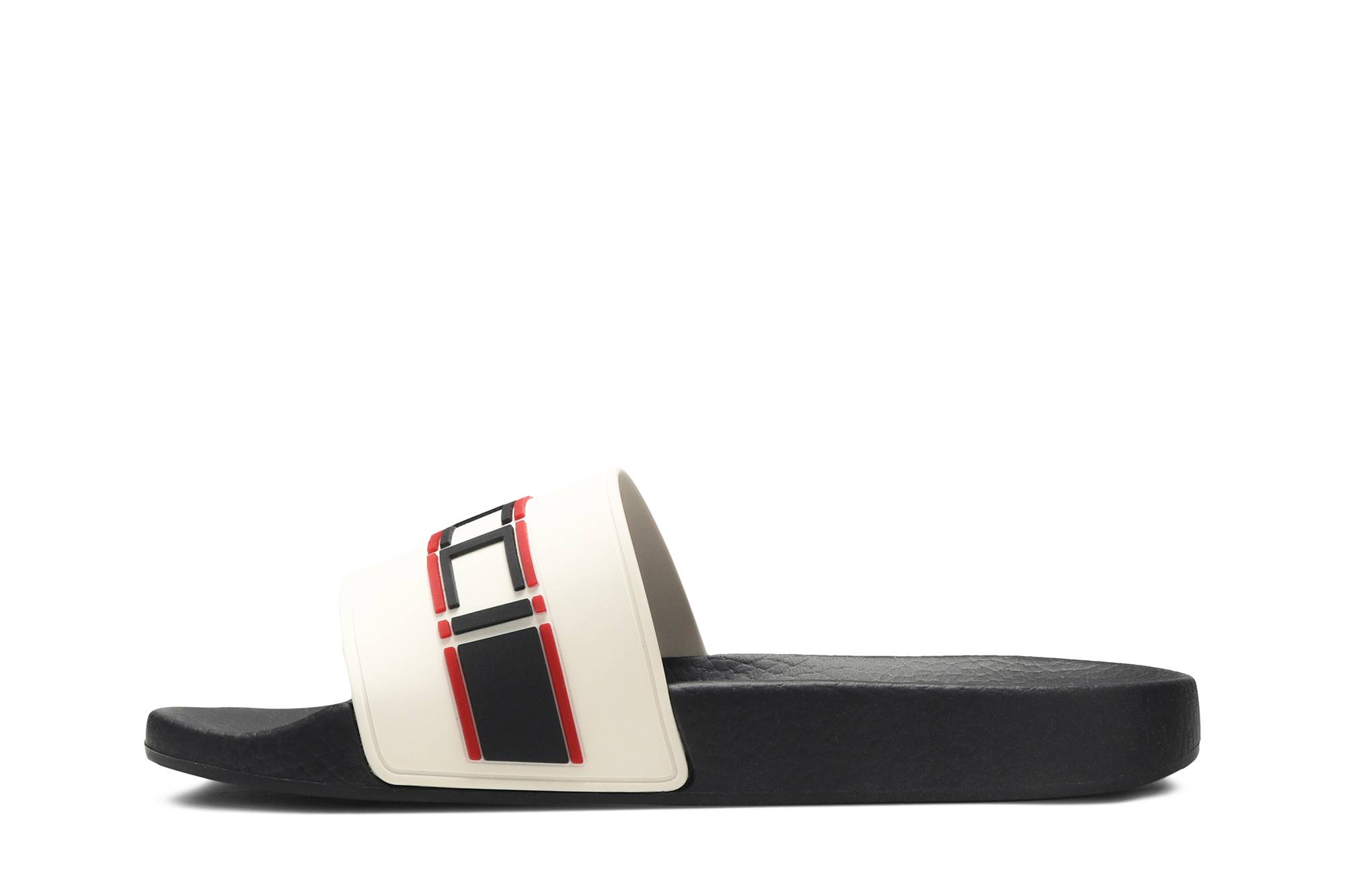 Gucci Stripe Rubber Slide 'Ecru' 圖 3