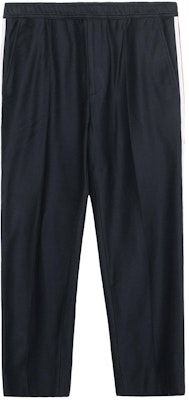 古驰条纹弹性中腰针织深蓝色运动裤 521882-Z344H-4240 Buy 古驰条纹弹性中腰针织深蓝色运动裤 521882-Z344H-4240