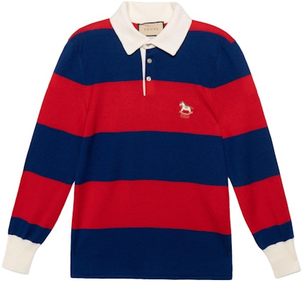 Polo Gucci Multicolor de Rayas Bordado de Caballo Manga Larga Casual 673844-XKB26-4358 Buy Polo Gucci Multicolor de Rayas Bordado de Caballo Manga Larga Casual 673844-XKB26-4358