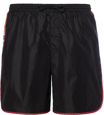 グッチ ストライプ ロゴプリント ミッドライズ ルーズショーツ ユニセックス ブラック 577800-XHABJ-1082 Buy グッチ ストライプ ロゴプリント ミッドライズ ルーズショーツ ユニセックス ブラック 577800-XHABJ-1082