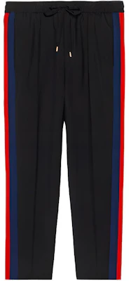 Gucci Striped Wool Cropped Pants Black for Men 493714-Z6903-1387 Buy Gucci Striped Wool Cropped Pants Black for Men 493714-Z6903-1387