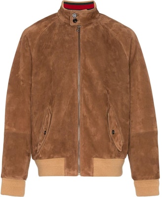Gucci Suede Bomber Lelaki Coklat 573544-XNAFH-BROWN Buy Gucci Suede Bomber Lelaki Coklat 573544-XNAFH-BROWN