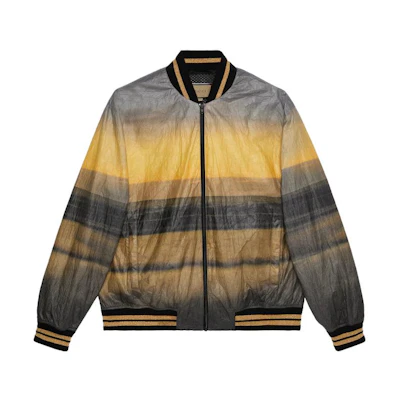 Gucci Sunset Logo Print Baseball Jacket Multicolor Outerwear 739751-ZANLV-1149