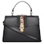 Buy Gucci Sylvie Top Handle Medium Black