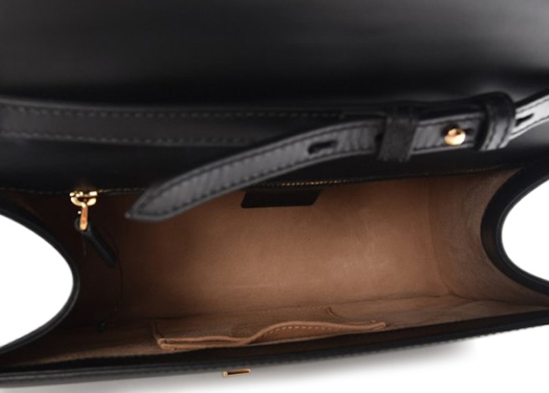 Lookbook 古馳Sylvie中號黑色手提包