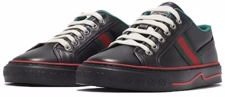 Lookbook GUCCI古馳 Tennis 1977 耐磨防滑 低筒休閒 時尚板鞋 男款 黑