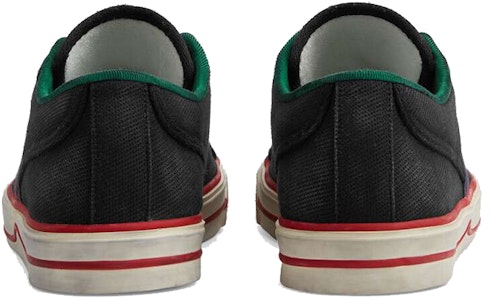 GUCCI古馳 Tennis 1977 棉布 運動 時尚板鞋 男款 黑色 Purchase GUCCI古馳 Tennis 1977 棉布 運動 時尚板鞋 男款 黑色