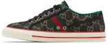 Lookbook GUCCI古馳 Tennis 1977 系列休閒 時尚板鞋 男款 黑