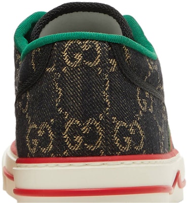 GUCCI古馳 Tennis 1977 系列休閒 時尚板鞋 男款 黑 Sizing GUCCI古馳 Tennis 1977 系列休閒 時尚板鞋 男款 黑