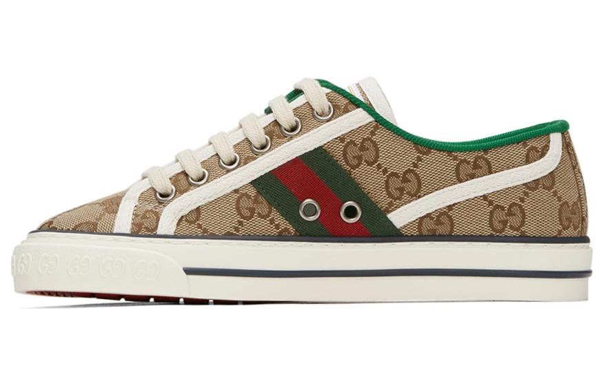 Gucci Tennis 1977 Shoes 'Beige Red Green'