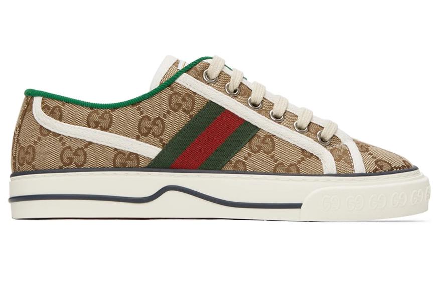 Gucci Tennis 1977 Shoes 'Beige Red Green' 圖 2