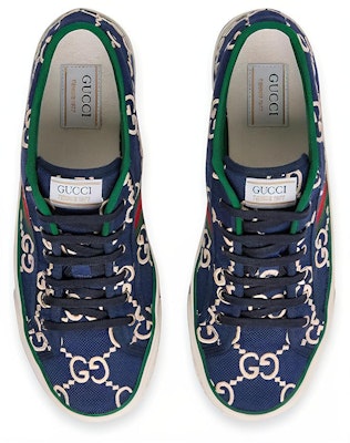 Gucci Tennis 1977 'Biru Tinta' 606110-H0G10-4370 Lookbook Gucci Tennis 1977 'Biru Tinta' 606110-H0G10-4370