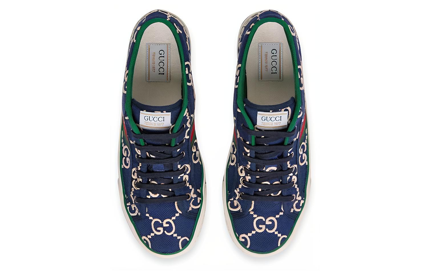 Lookbook Gucci Tennis 1977 'Biru Dakwat' 606110-H0G10-4370