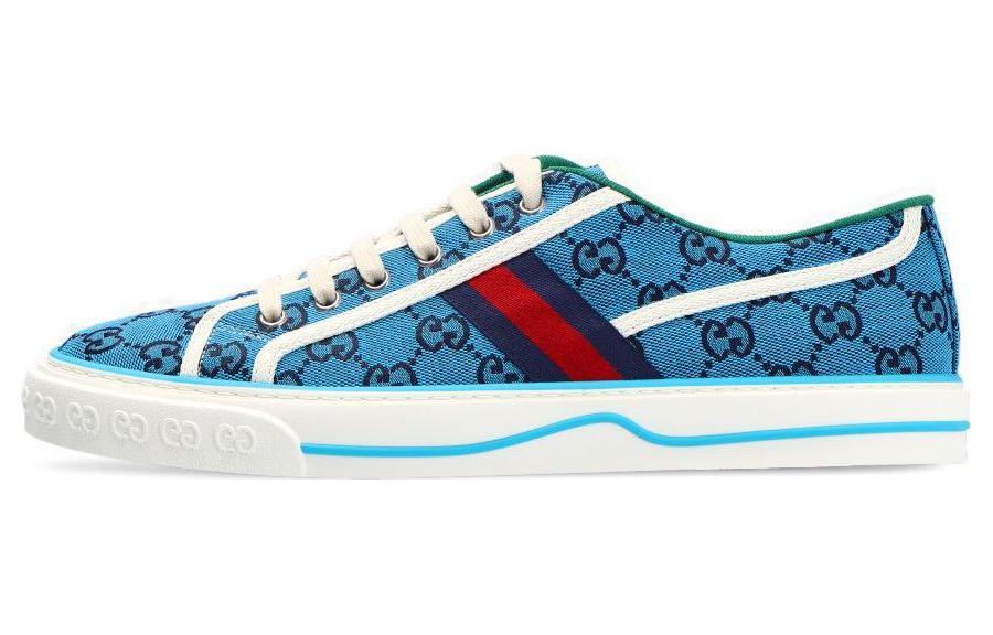 Buy Gucci Tennis 1977 'Monogram Biru Muda' 663657-2UZ80-4279