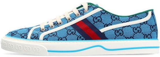 Gucci Tennis 1977 'Monogram Biru Muda' 663657-2UZ80-4279 Buy Gucci Tennis 1977 'Monogram Biru Muda' 663657-2UZ80-4279
