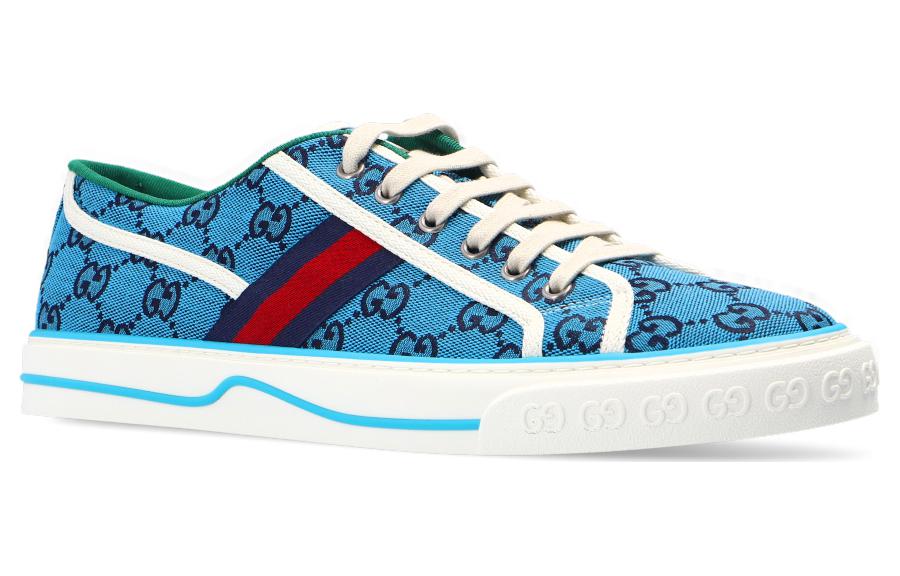 Gucci Tennis 1977 'Light Blue Monogram' 圖 4
