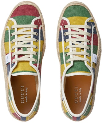 グッチ テニス1977 マルチカラースライプ ?574853-H8O30-8467 Lookbook グッチ テニス1977 マルチカラースライプ ?574853-H8O30-8467