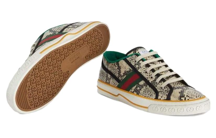 Lookbook グッチ テニス1977 "スネークスキン" 717592-AAA3U-9753