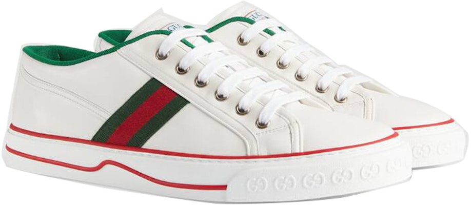 Gucci Tennis 1977 'White Green Red' 643485-17L10-9060 Lookbook Gucci Tennis 1977 'White Green Red' 643485-17L10-9060