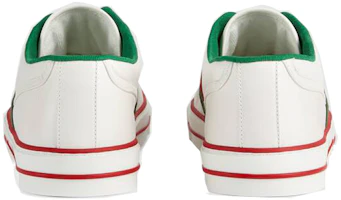 Shop GUCCI古馳 Tennis 1977系列 防滑耐磨 低筒休閒 時尚板鞋 男款 白色