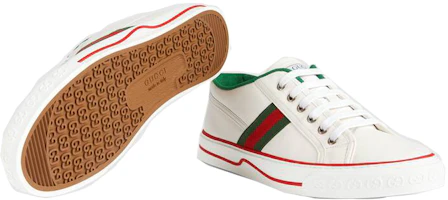 Purchase GUCCI古馳 Tennis 1977系列 防滑耐磨 低筒休閒 時尚板鞋 男款 白色