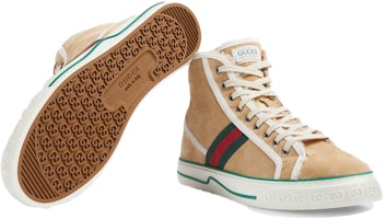 GUCCI 古馳 Tennis 1977系列 高筒運動鞋 米色 Details for GUCCI 古馳 Tennis 1977系列 高筒運動鞋 米色